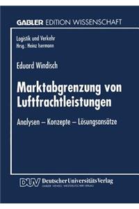 Marktabgrenzung von Luftfrachtleistungen