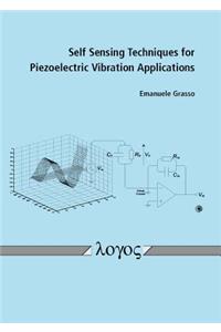 Self Sensing Techniques for Piezoelectric Vibration Applications