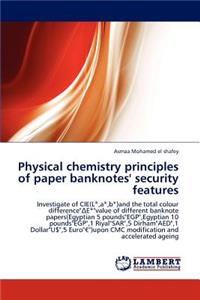 Physical Chemistry Principles of Paper Banknotes' Security Features