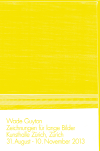 Wade Guyton: Zeichnungen FÃ¼r Lange Bilder