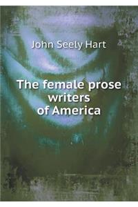 The Female Prose Writers of America