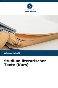 Studium literarischer Texte (Kurs)