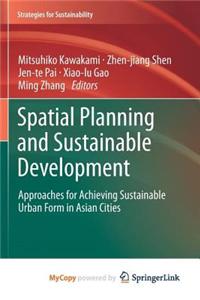 Spatial Planning and Sustainable Development
