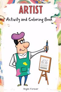 Artist Activity and Coloring Book