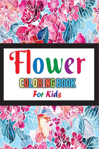 Flower Coloring Book for Kids