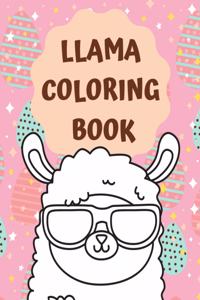 Llama coloring books