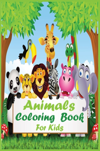 Animals Coloring Book For Kids