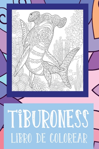 Tiburones - Libro de colorear