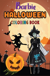 Barbie Halloween Coloring Book