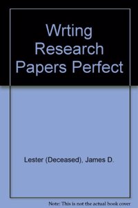 Writing Research Papers (perfect bound) with MLA Guide