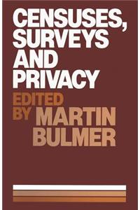 Censuses, Surveys and Privacy