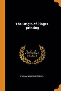 The Origin of Finger-printing