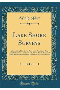 Lake Shore Surveys: Comprising Pine Cove, Pine Cove Addition, Pine Cove Extension, Crystal Beach, Shore Acres, Rose Hill Farm, All Situated on the North Shore of Lake Ontario (Classic Reprint)