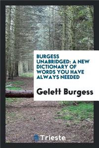 Burgess Unabridged