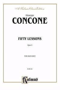 Fifty Lessons Opus 9 for High Voice