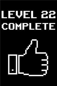 Level 22 Completed
