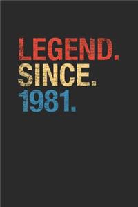 Legend Since 1981