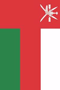 Oman Flag Notebook - Omani Flag Book - Oman Travel Journal