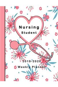 Nursing Student 2019-2020 Weekly Planner