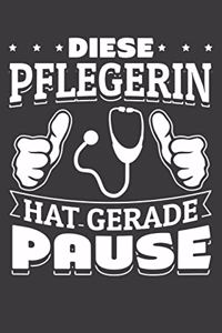 Diese Pflegerin hat gerade Pause