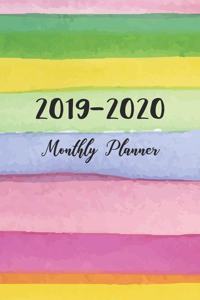 2019-2020 Monthly Planner