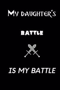 My daughter's battle is my battle