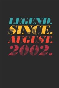 Legend Since August 2002
