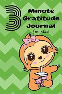 The 3 Minute Gratitude Journal for Kids