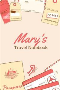 Mary's Travel Notebook