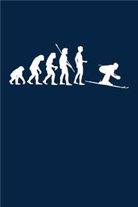 Evolution Skifahrer
