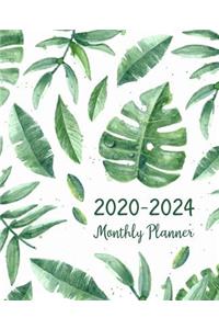 2020-2024 Monthly Planner