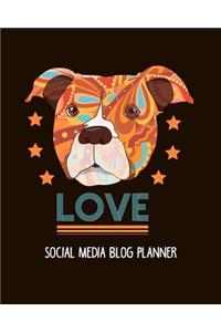 Social media blog planner