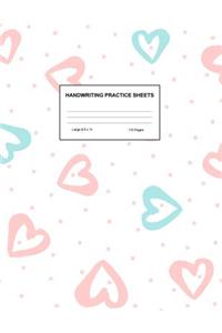 Handwriting Practice Sheets