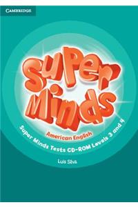 Super Minds American English Levels 3-4 Tests CD-ROM