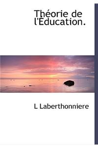 Th Orie de L' Ducation.