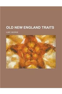Old New England Traits