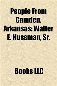 People from Camden, Arkansas