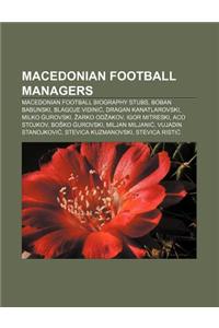 Macedonian Football Managers