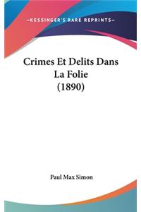 Crimes Et Delits Dans La Folie (1890)