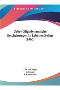 Ueber Oligodynamische Erscheinungen in Lebenen Zellen (1900)