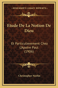 Etude De La Notion De Dieu