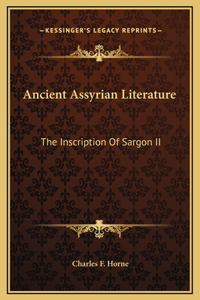 Ancient Assyrian Literature