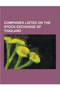 Companies Listed on the Stock Exchange of Thailand