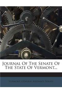 Journal of the Senate of the State of Vermont...