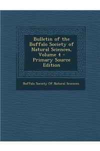 Bulletin of the Buffalo Society of Natural Sciences, Volume 4