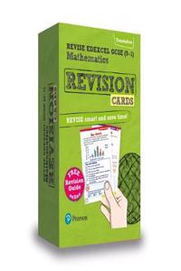 Pearson REVISE Edexcel GCSE Maths Foundation Revision Cards (with free online Revision Guide) - 2023 and 2024 exams