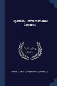 Spanish Conversational Lessons