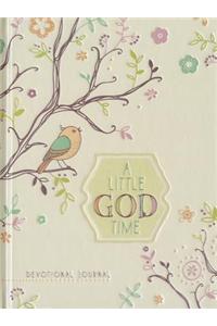 Journal: A Little God Time Devotional Journal (Elastic Band Book Marker)