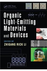 Organic Light-Emitting Materials and Devices