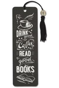 Beaded Bkmk Coffee and Books
